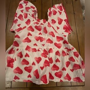 Heart kids top👚❤️